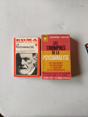 Lot de livres Psychanalyse