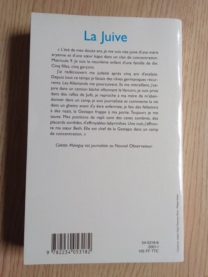 Colette Mainguy - La juive - photo numéro 2