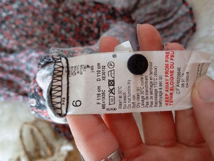 Ikks 💖 robe chic liberty 6 ans idéale rentrée scolaire - photo numéro 8