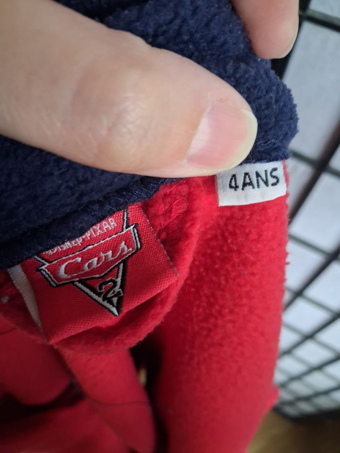 Robe de chambre garçon - 4 ans - Cars 2 - photo numéro 7