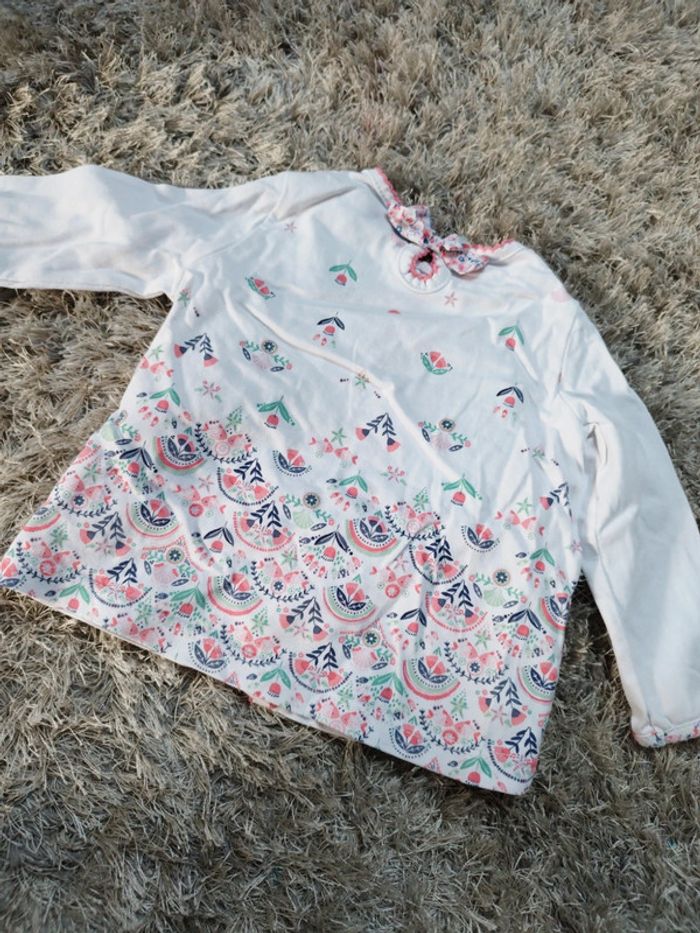 Gilet léger à pression fille 6 mois sergent major - photo numéro 4