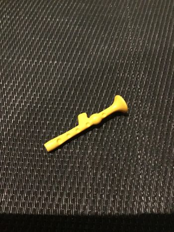 Playmobil instrument de musique flûte jaune 3398 3517 3931 3943 3976 4058 4152 4404 4456 4514 5755
