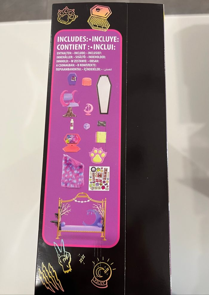 Monster High Clawdeen Wolf Bedroom Mattel coffret chambre - photo numéro 3