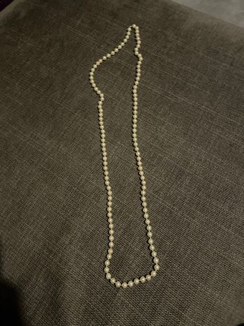 Long Collier En Perles