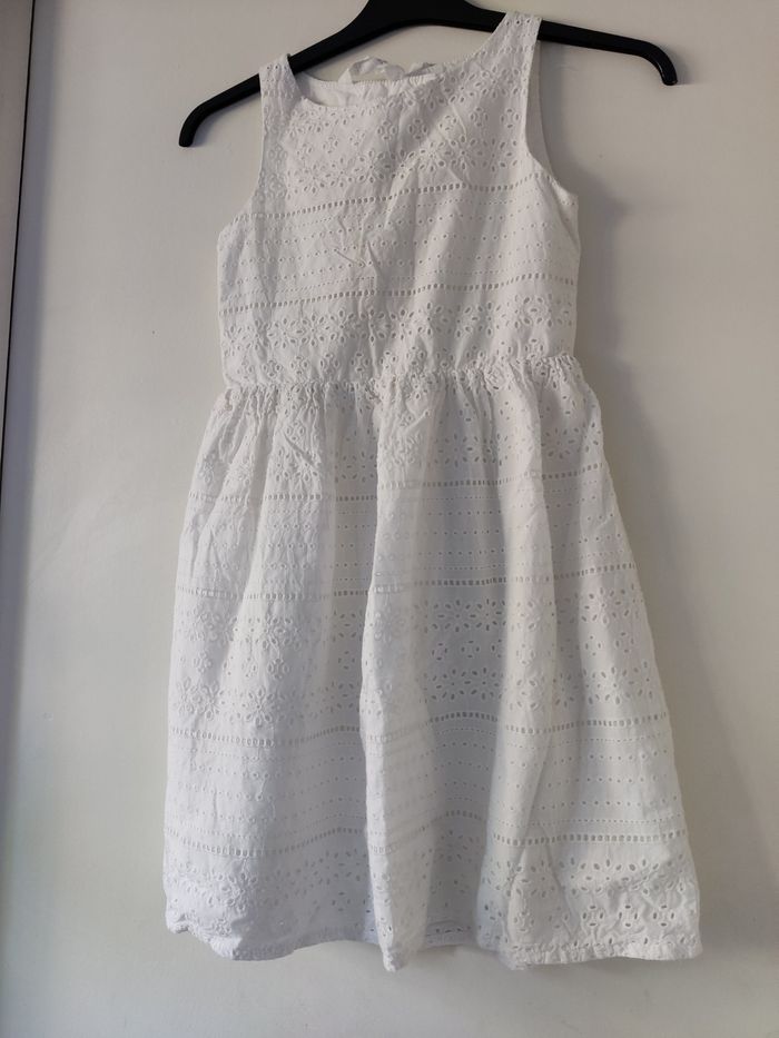 Robe fille blanche