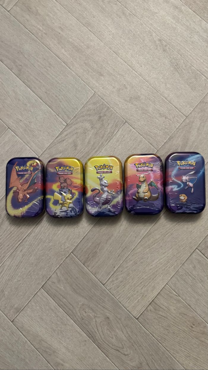 Pokémon - Artset mini tins pouvoir de Kanto