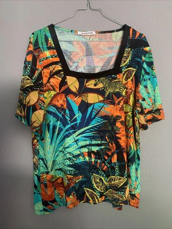 Haut Tshirt Coloré Christine Laure T4 TXL
