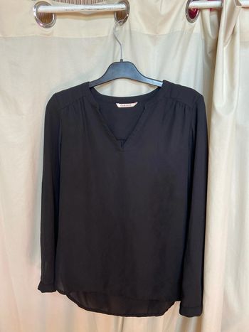 Blouse noire camaïeu