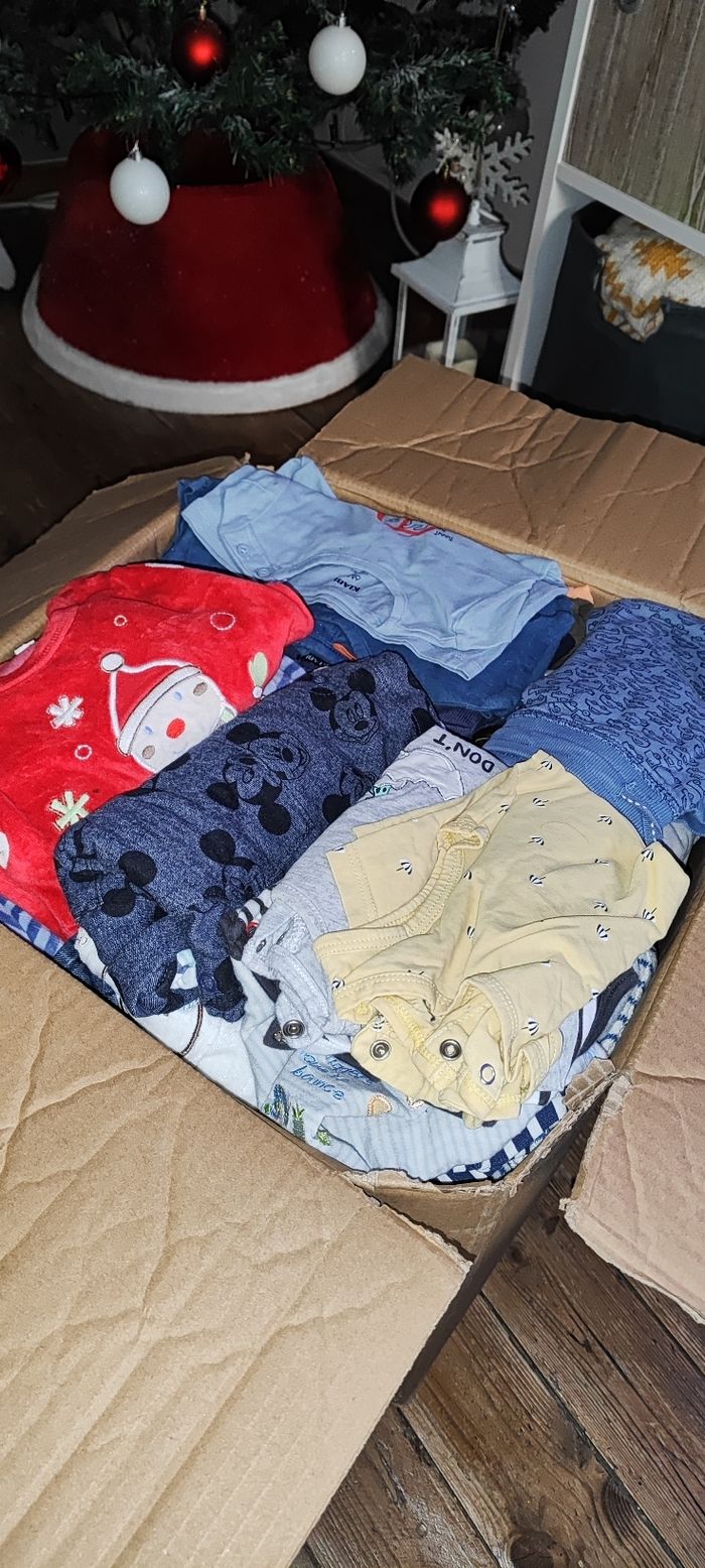 Lot vêtements bébé garçon