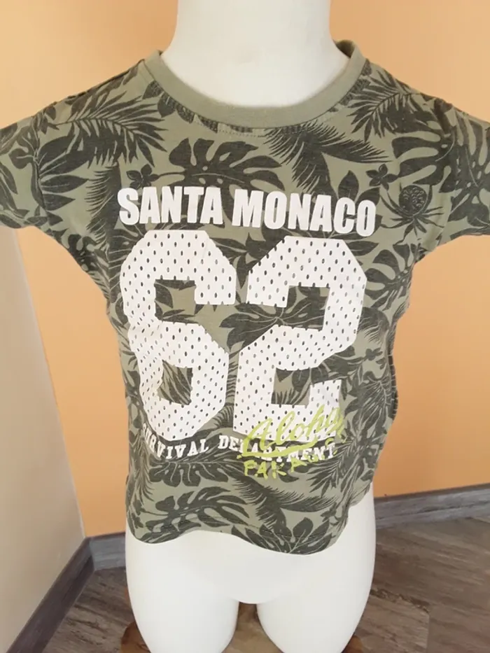Tee shirt manches courtes 98/104 cm - photo numéro 3