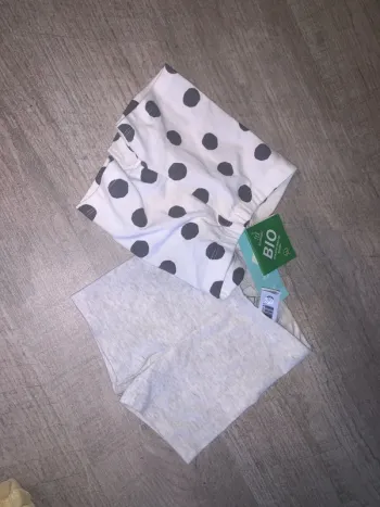 Lot de deux shorts mixtes, neuf étiquetés, 12 mois. tex, baby