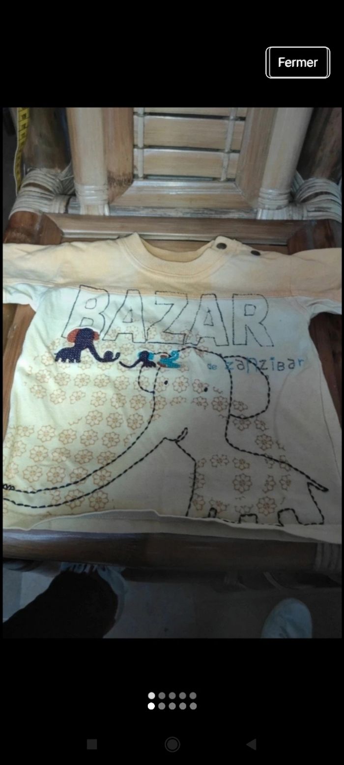 Tee shirt garçon e1 - photo numéro 2