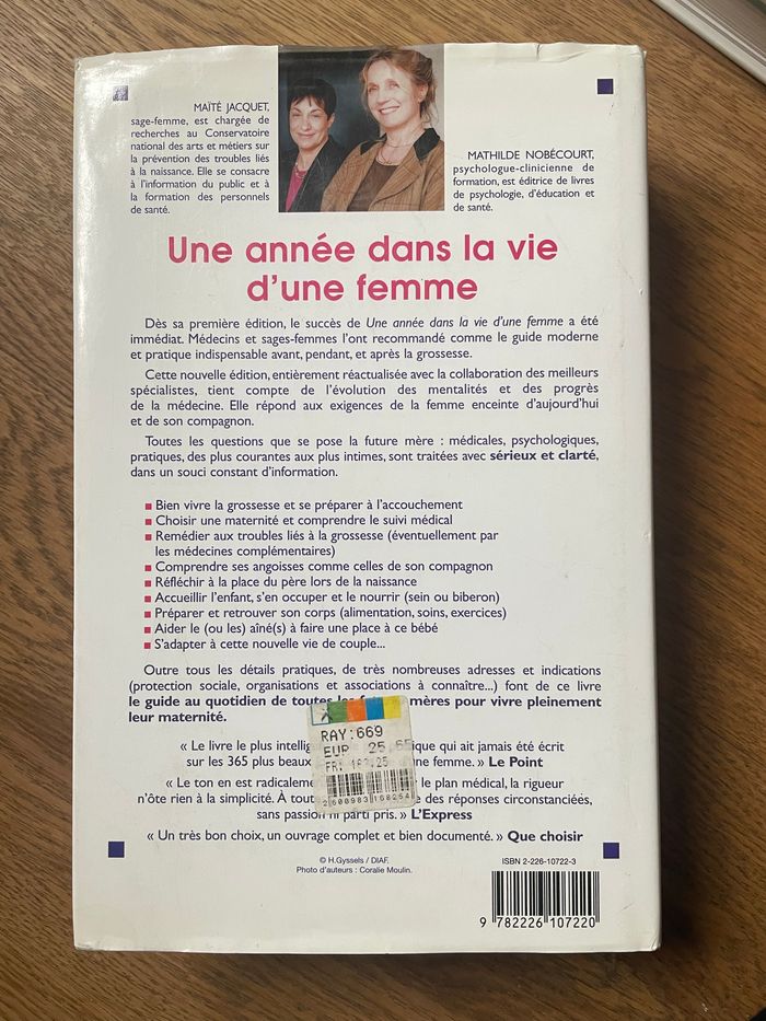 Livre de maternité, grossesse - photo numéro 2
