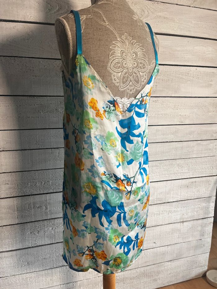 Robe nuisette fleurie vintage - photo numéro 5