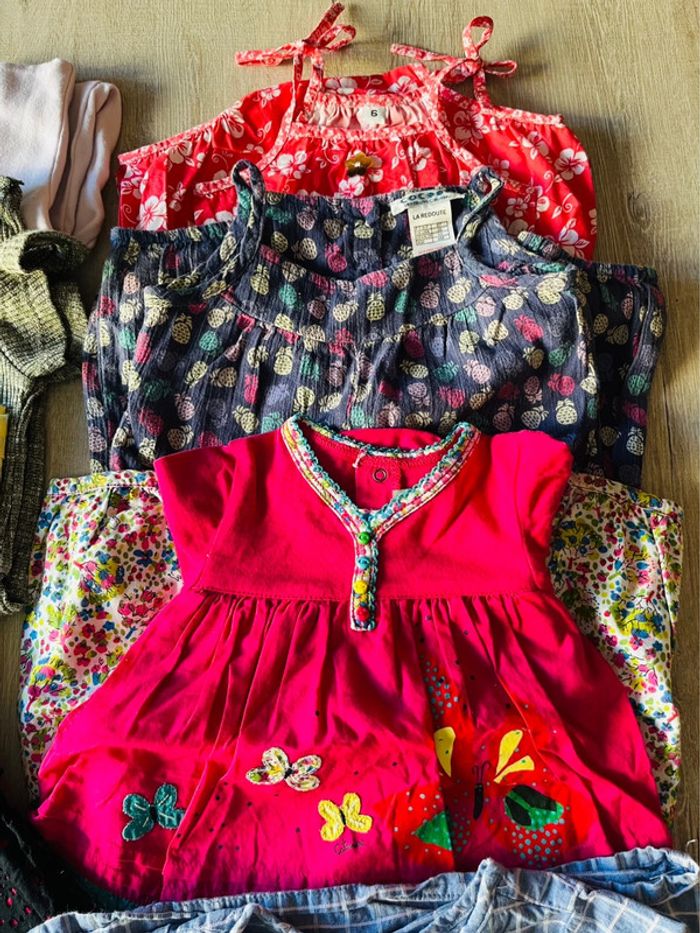 Lot de vêtements été bébé fille multiple marque - photo numéro 6