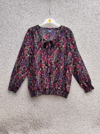 Blouse Bleu Bonheur 48