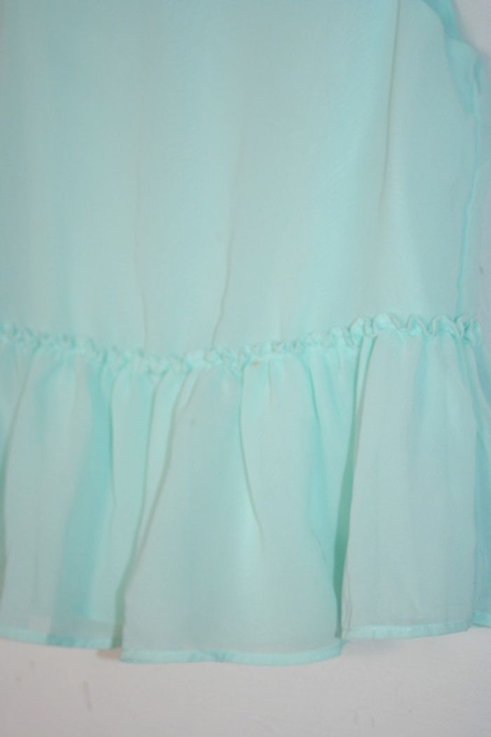 Blouse sans manche vert d'eau Lefties 5-6 ans - photo numéro 2