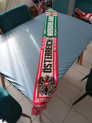 Écharpe match Autriche osterreich Irlande du Nord