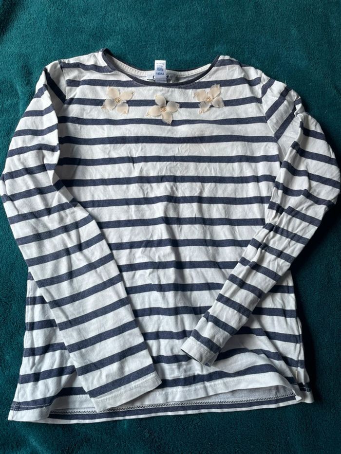 Lot 5 t-shirts fille 10 ans - photo numéro 5