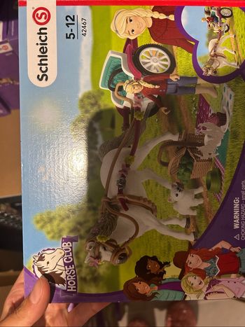 Calèche pour le spectacle équestre Schleich 42467