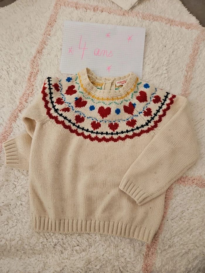 Pull chaud taille 4 ans dpam