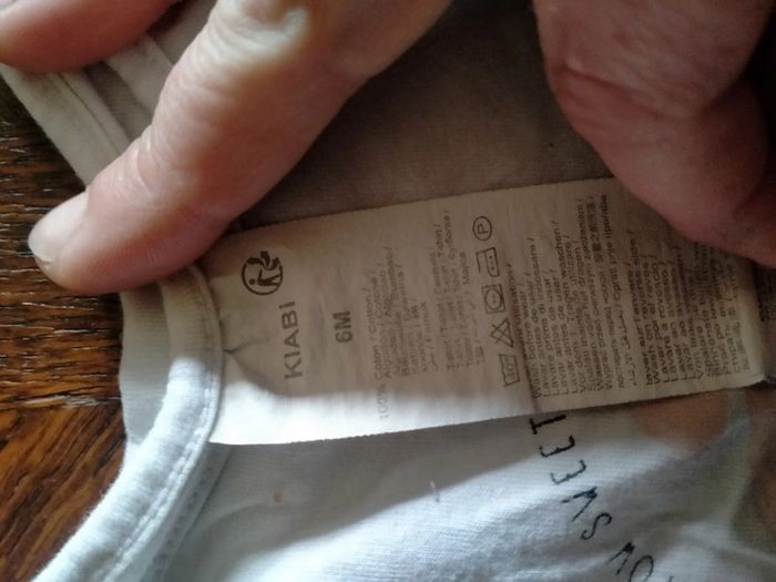 T-shirt 6 mois - photo numéro 2