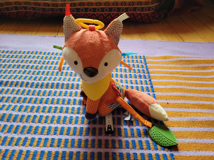 Peluche eveil renard - photo numéro 2