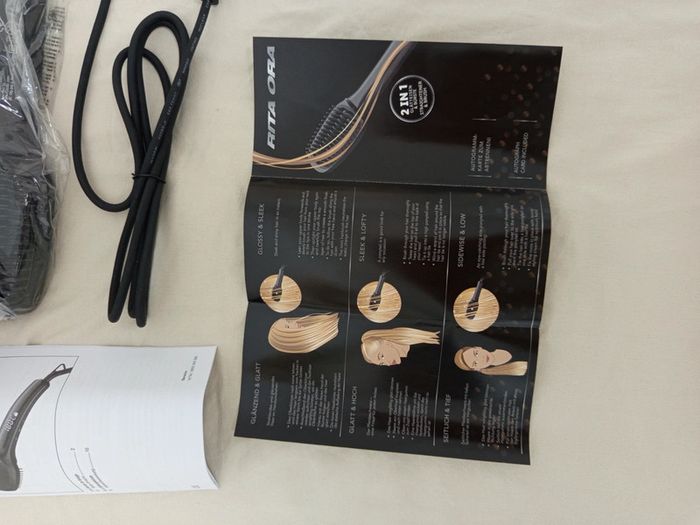 Brosse lissante 2 en 1 lisseur & brosse neuve - photo numéro 4