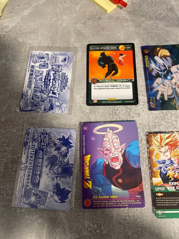 Lot de 23 cartes dragon ball toutes collection - photo numéro 2