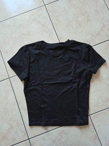 Top neuf noir S