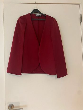 Blazer sans manche avec épaulettes