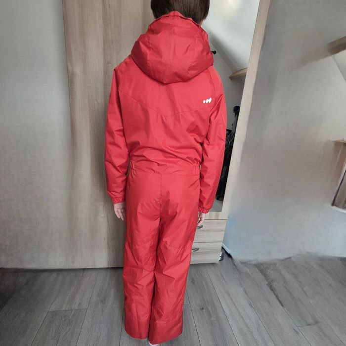 Combinaison de ski rouge. Garçon 10 ans. Marque Wed'ze de Decathlon - photo numéro 3
