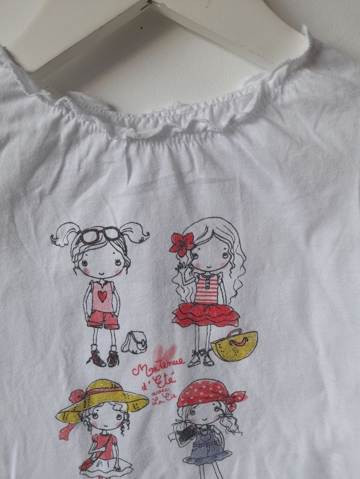 Tee-shirt blanc 18 mois La compagnie des petits - photo numéro 2