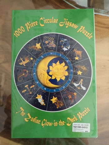 Puzzle neuf zodiaque en forme de cercle