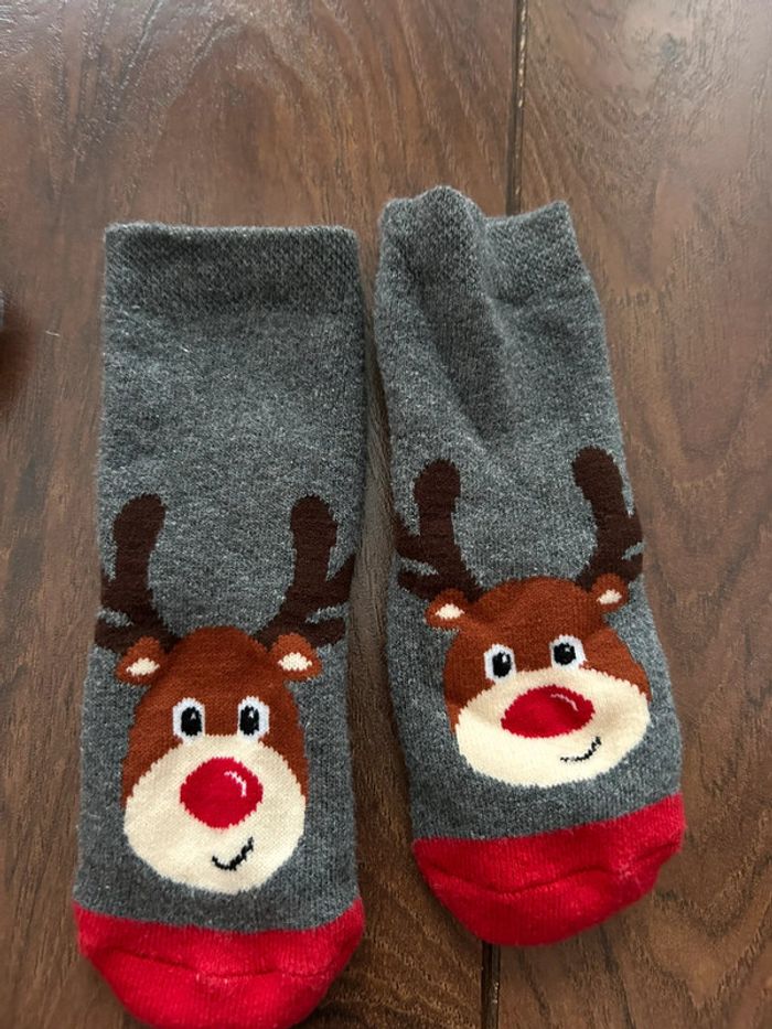 lot de 5 paires de chaussettes chaudes antidérapantes - photo numéro 5