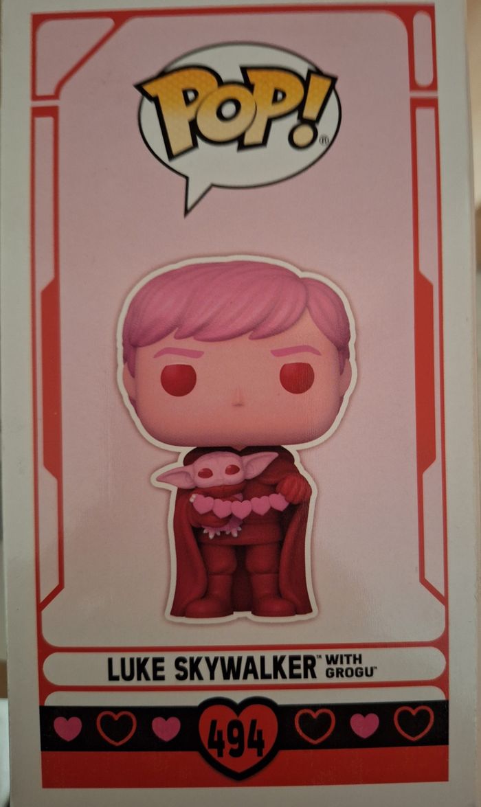 Luke Skywalker with Grogu - Star Wars pop 494 - photo numéro 3