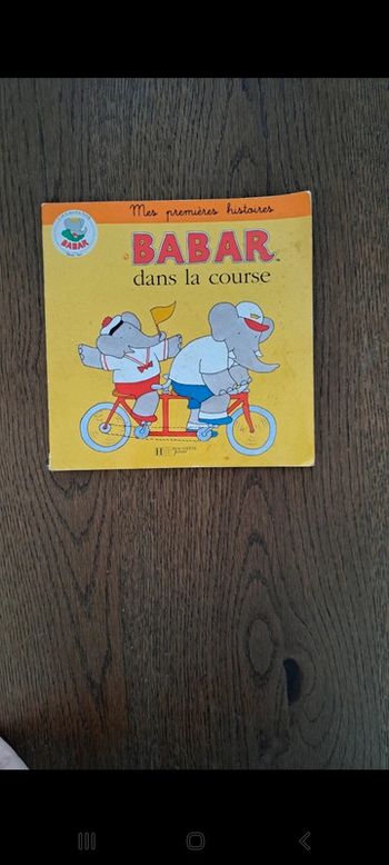 Livre babare mes premières histoires