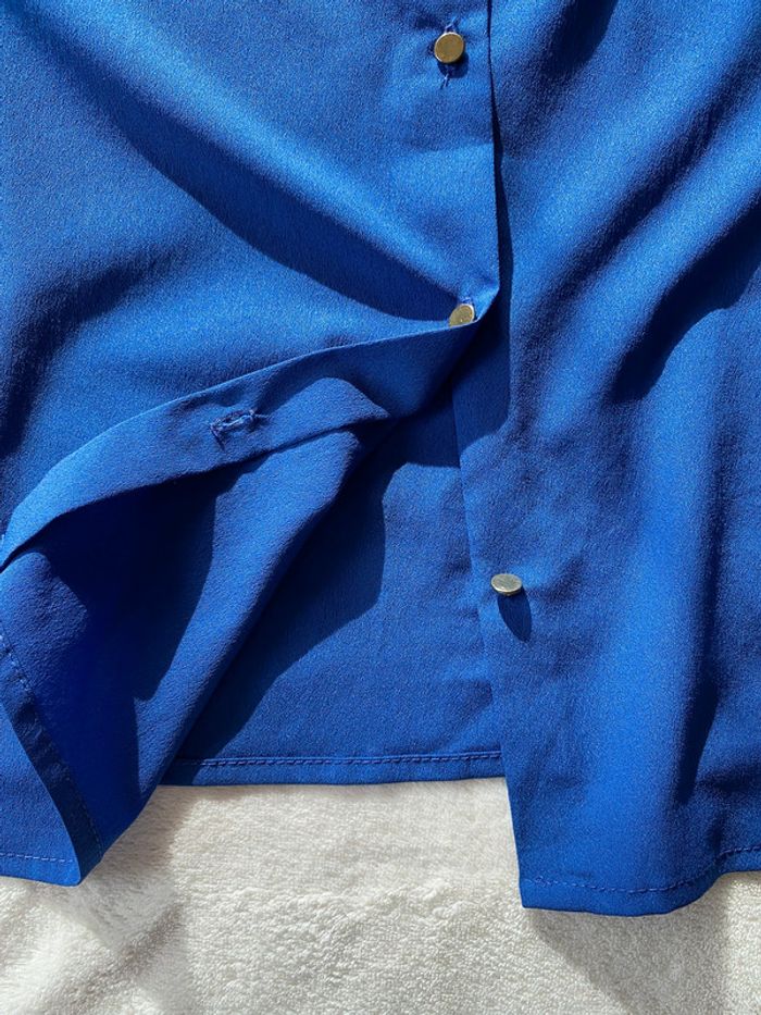 Blouse Zara bleu roi taille 36 - photo numéro 19