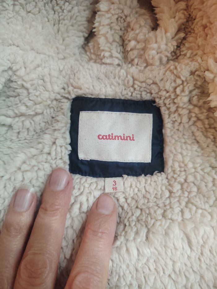 Manteau d'hiver garçon 3ans catimini tbe - photo numéro 4