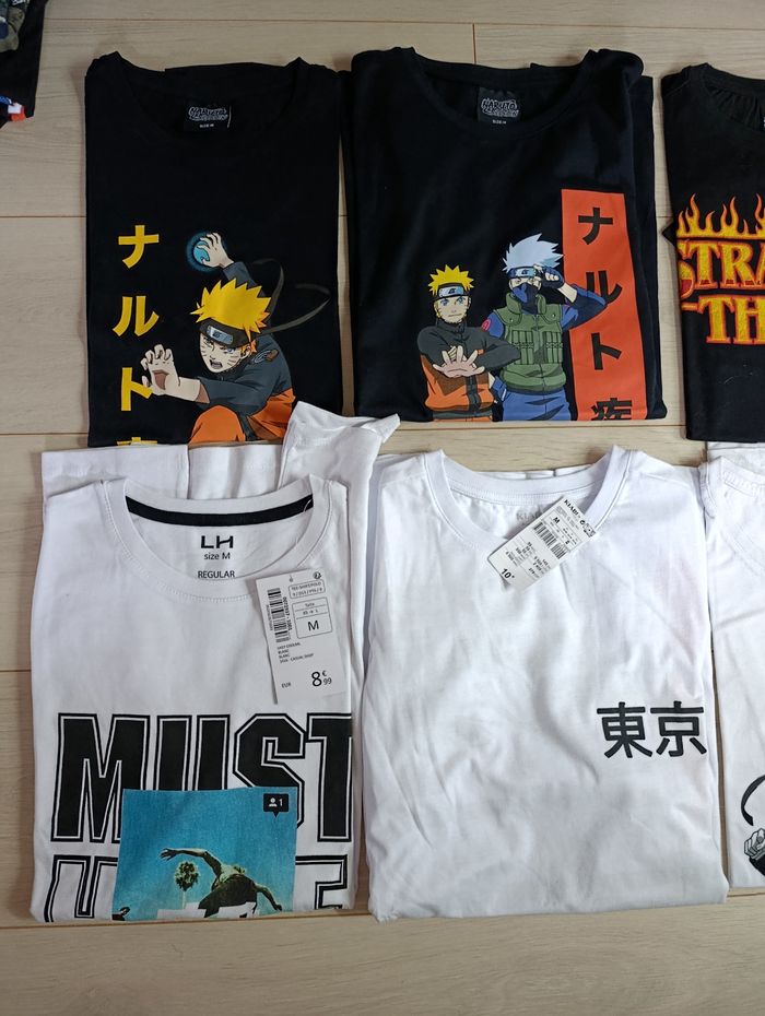 Lot Tee shirt taille M - photo numéro 2