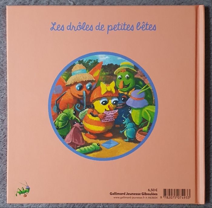 Livre Tome N°16 "Adèle la Sauterelle" (3-7 ans) / Gallimard Jeunesse - photo numéro 2