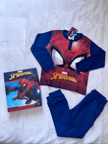 Coffret pyjama Spiderman bleu