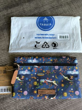 Pochette Cabaia édition la Jeanette avec étiquette