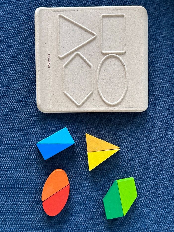 Jeu éveil  / Puzzle formes géométriques - photo numéro 3