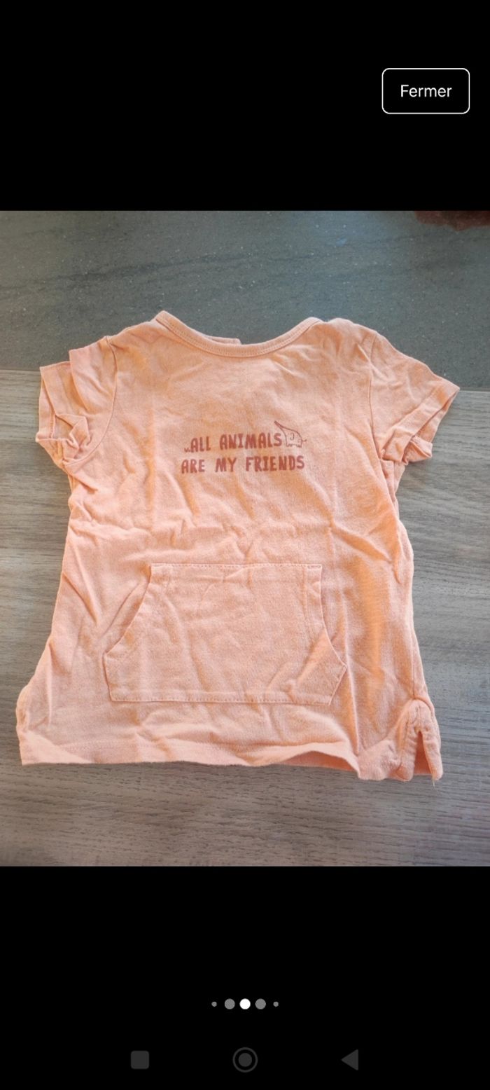 Lot 15 T-shirts 18 mois - photo numéro 7