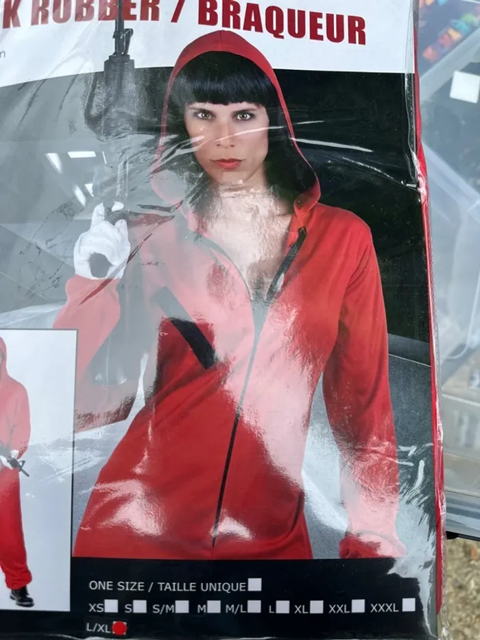 Costume braqueurs mixte - photo numéro 3