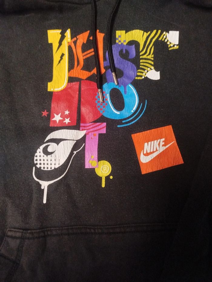 Sweat à capuche Just Do It multicolore - Nike - M - photo numéro 2