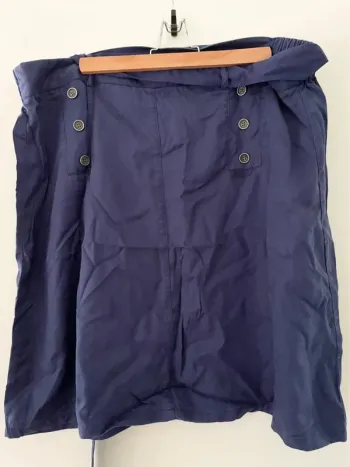 Jupe Damart bleu marine taille 52