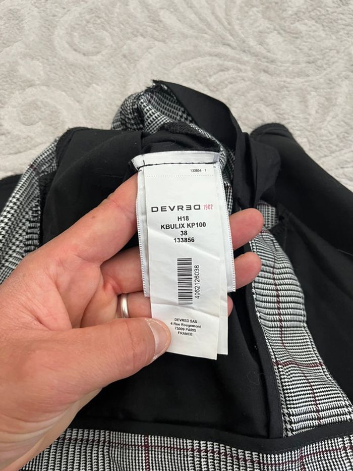 Pantalon À Carreaux Devred Pour Homme Extra Slim Fit Taille 40 - photo numéro 9