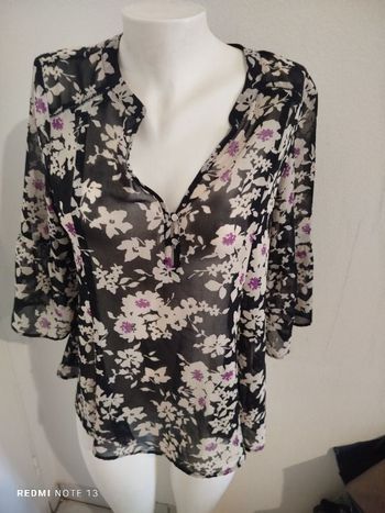#kytie38femme. Chemise blouse manche 3/4 taille 38